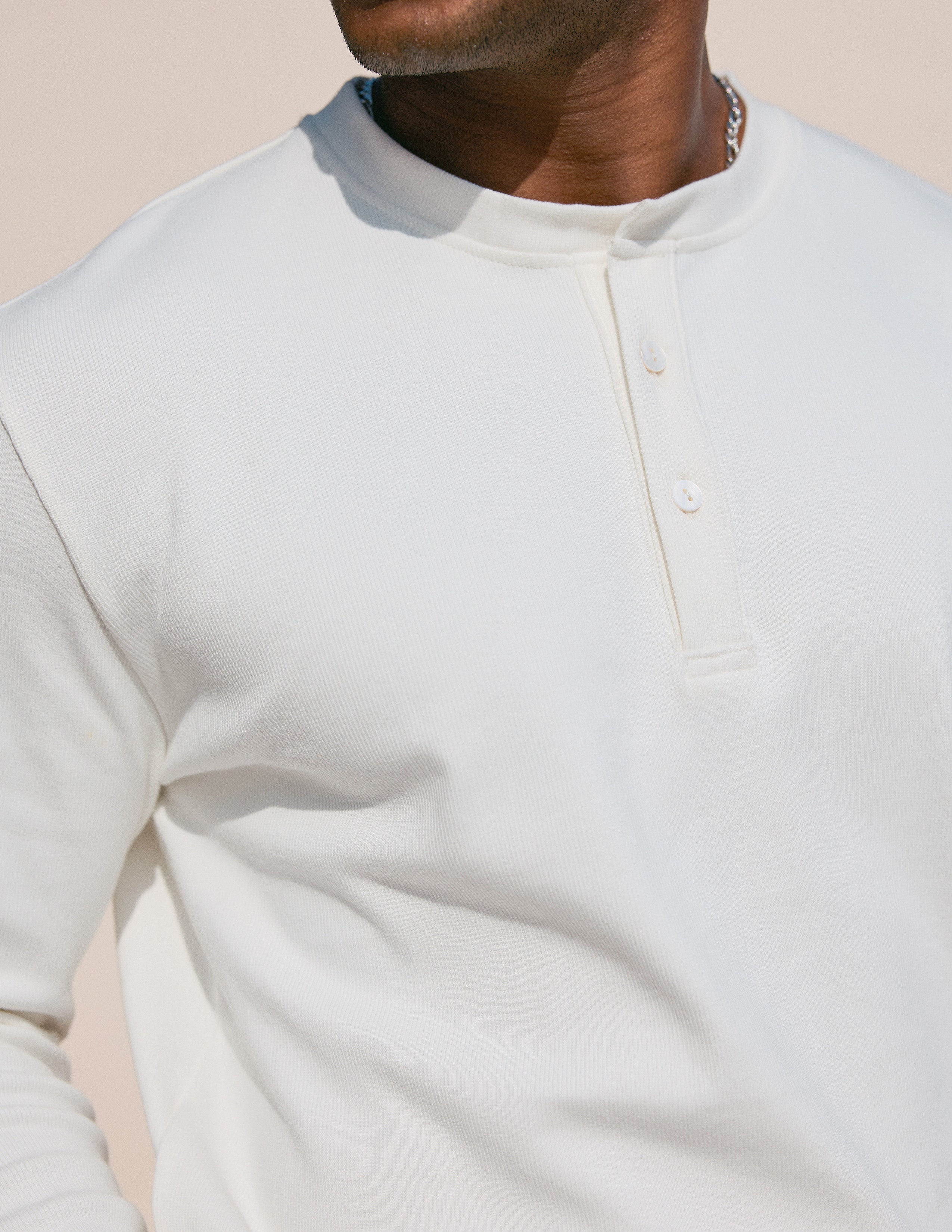 Henely long sleeve shirt