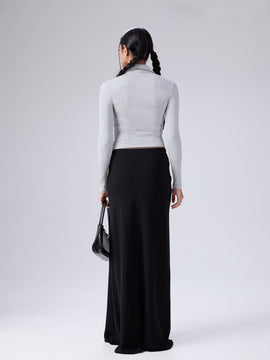 Daphne Collar Detailed Long Sleeved Top