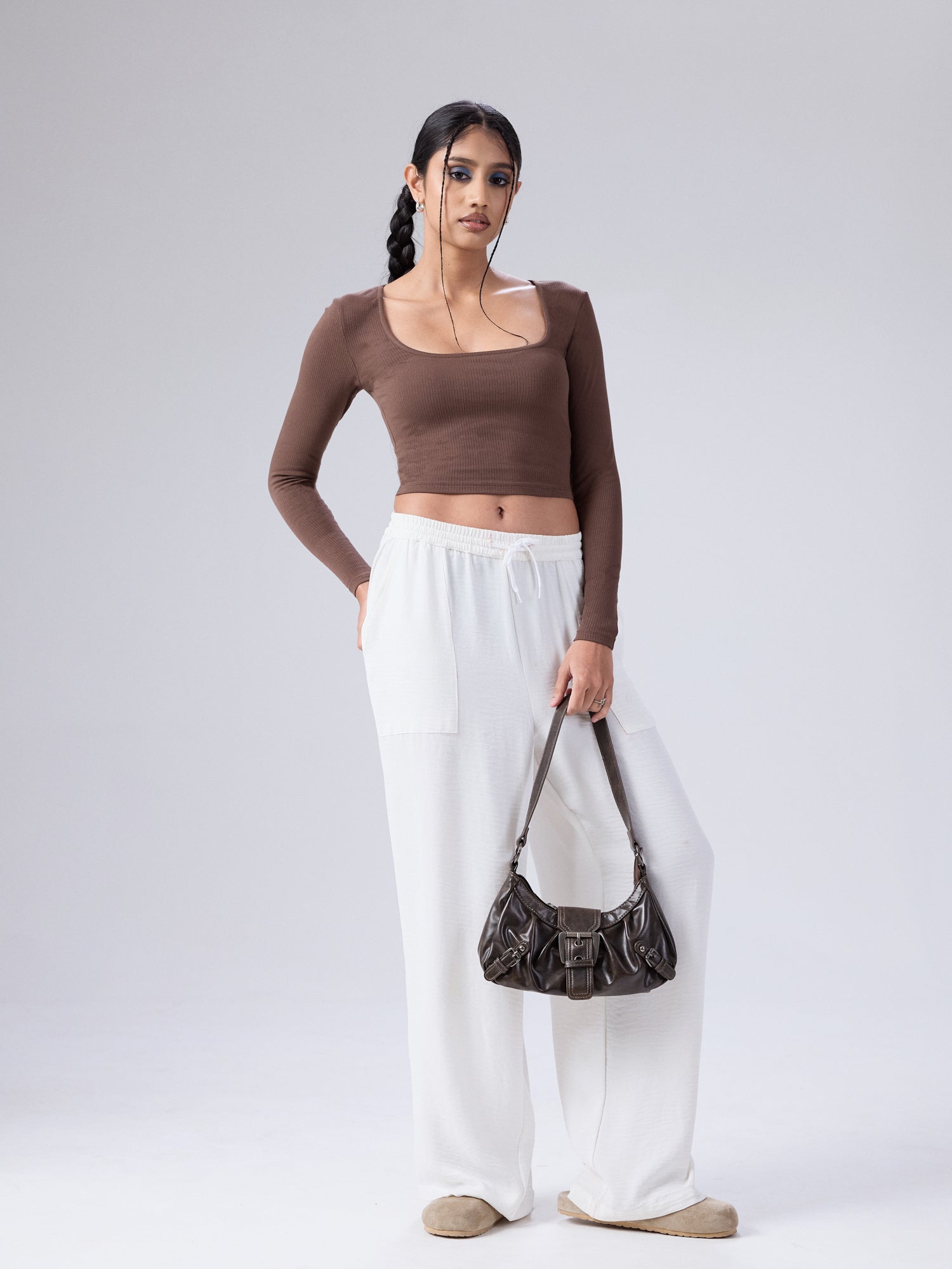 Lora Long Sleeved Fitted Top