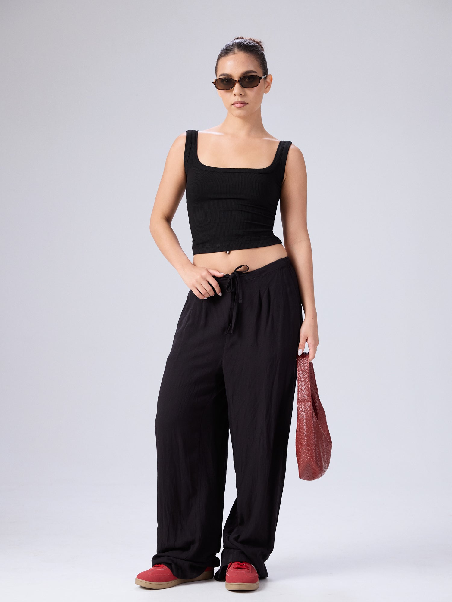 Lucy Scoope Neck Fitted Top