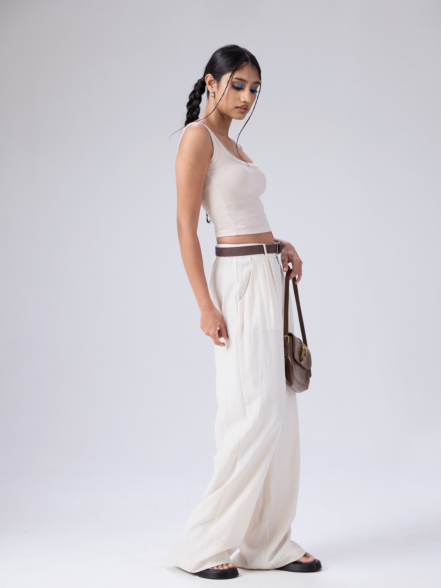 Lucy Scoope Neck Fitted Top