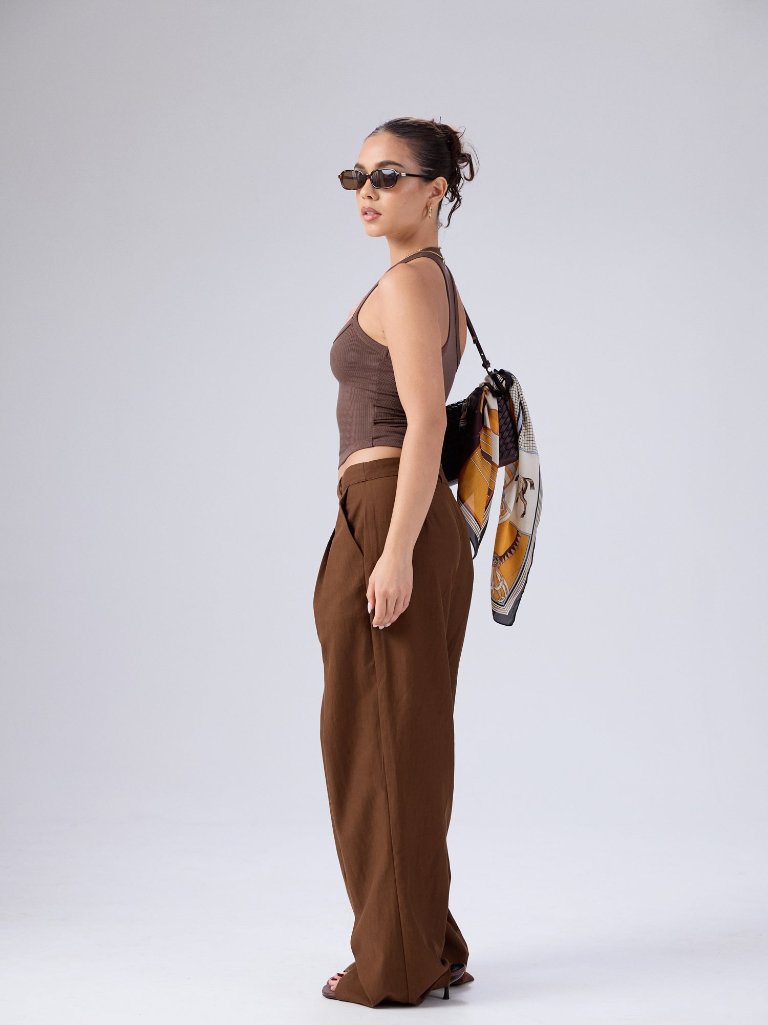 Shae Halter Neck Sleeveless Fitted Top