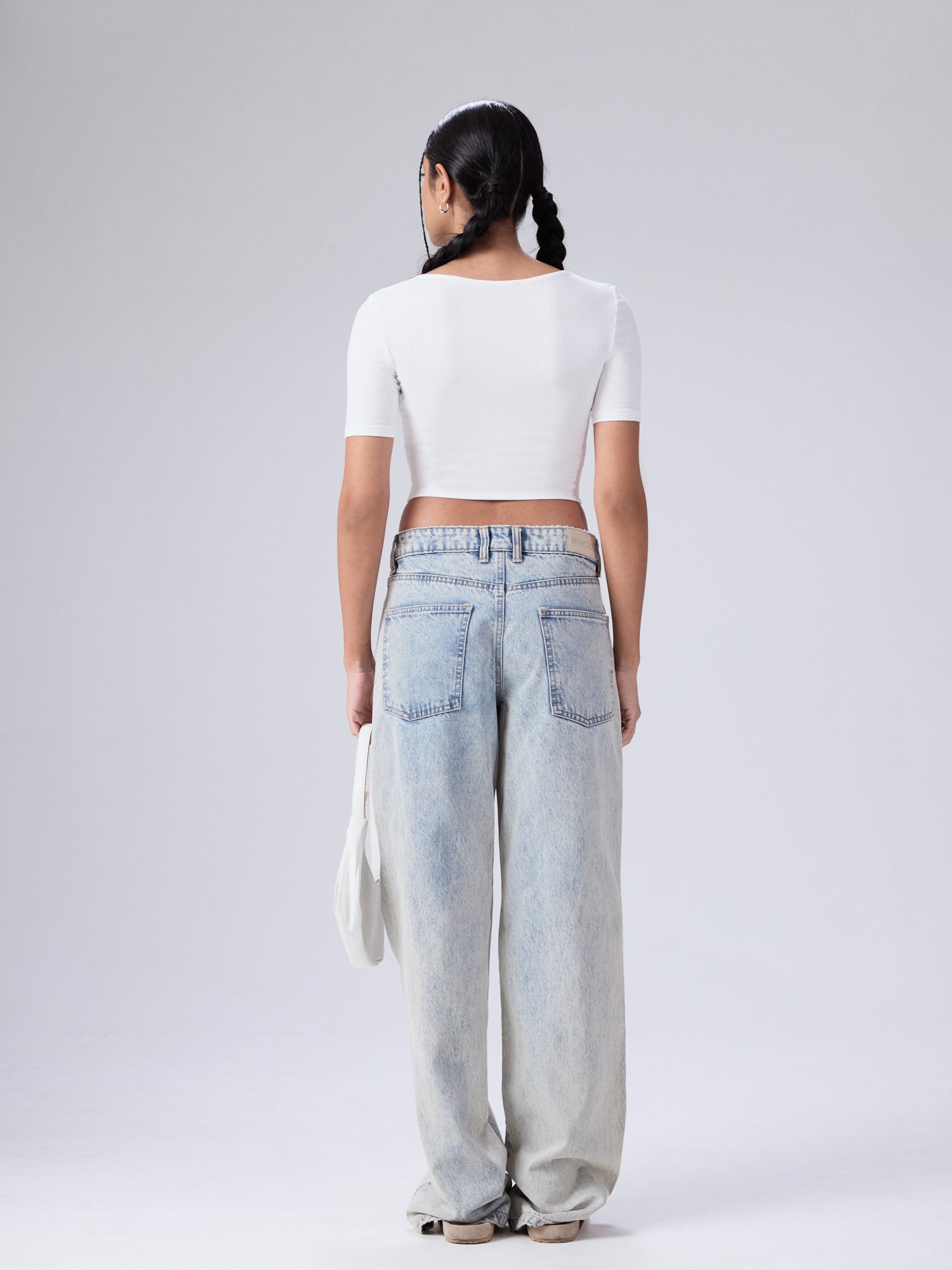 Nora Round Neck Short Sleeved Top