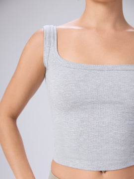 Lucy Scoope Neck Fitted Top