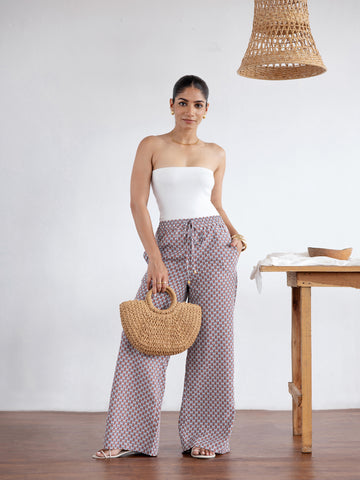 Printed Drawstring Pant