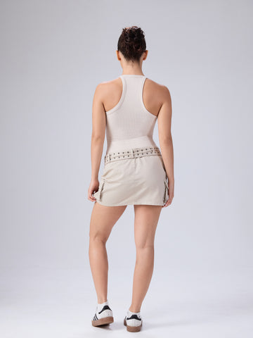 Shae Halter Neck Sleeveless Fitted Top