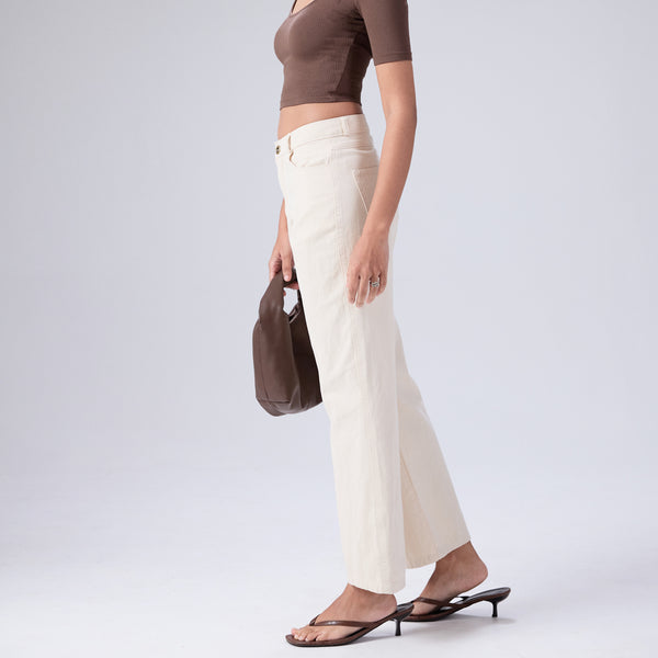 Nora Round Neck Short Sleeved Top