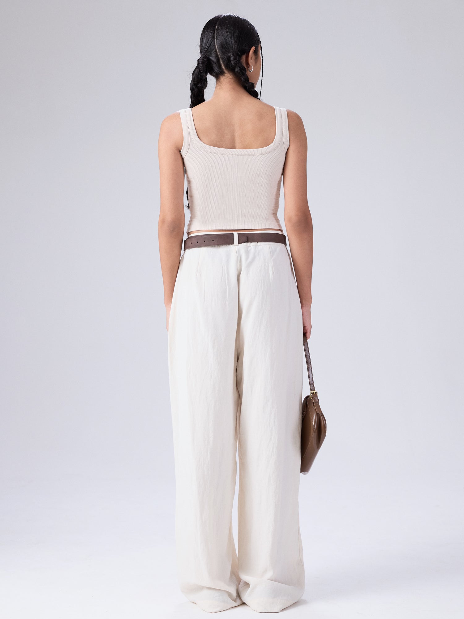 Lucy Scoope Neck Fitted Top