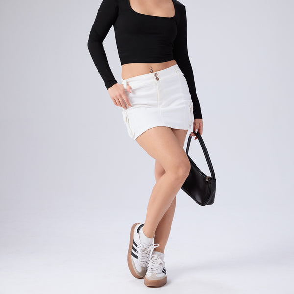 Lora Long Sleeved Fitted Top