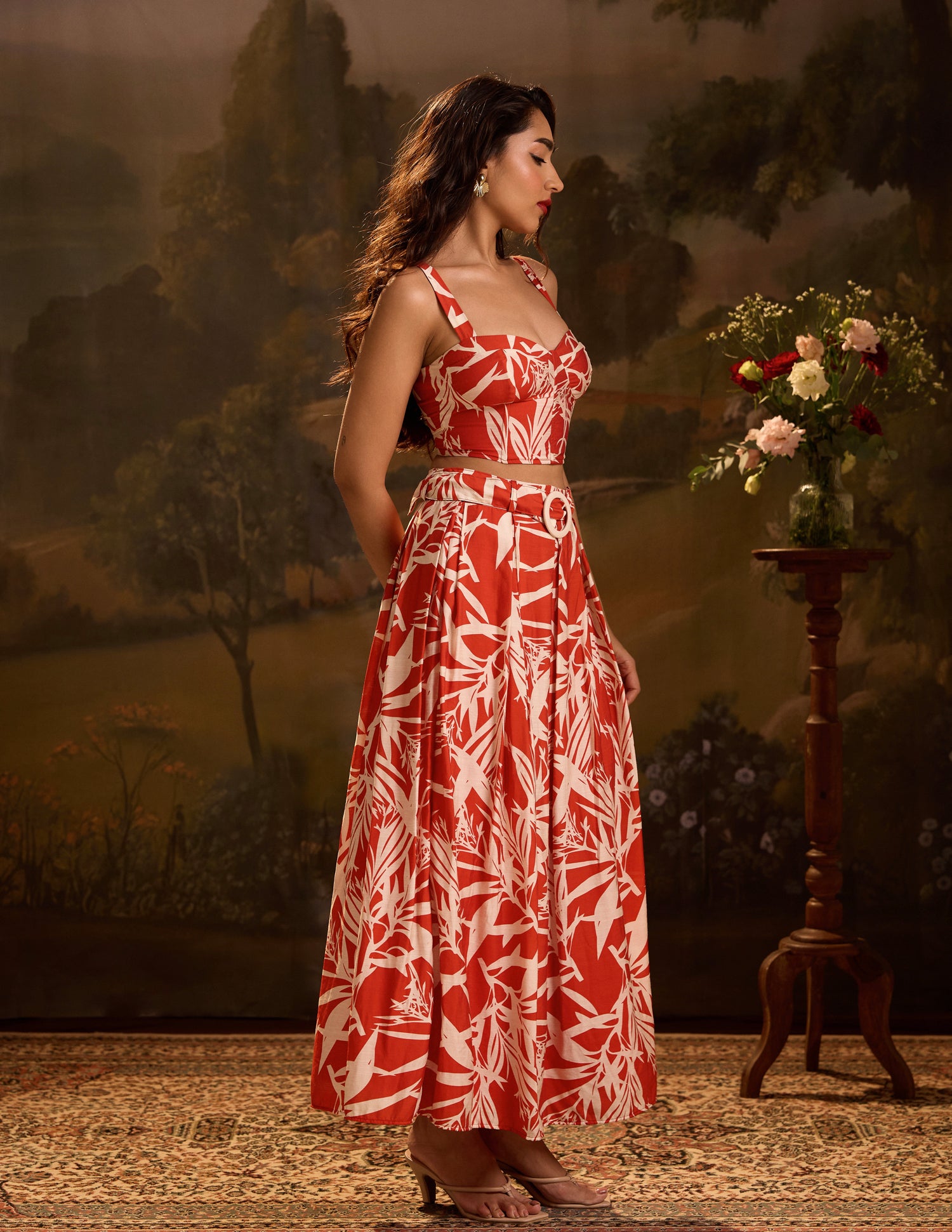 Corset Detail Bustier Top