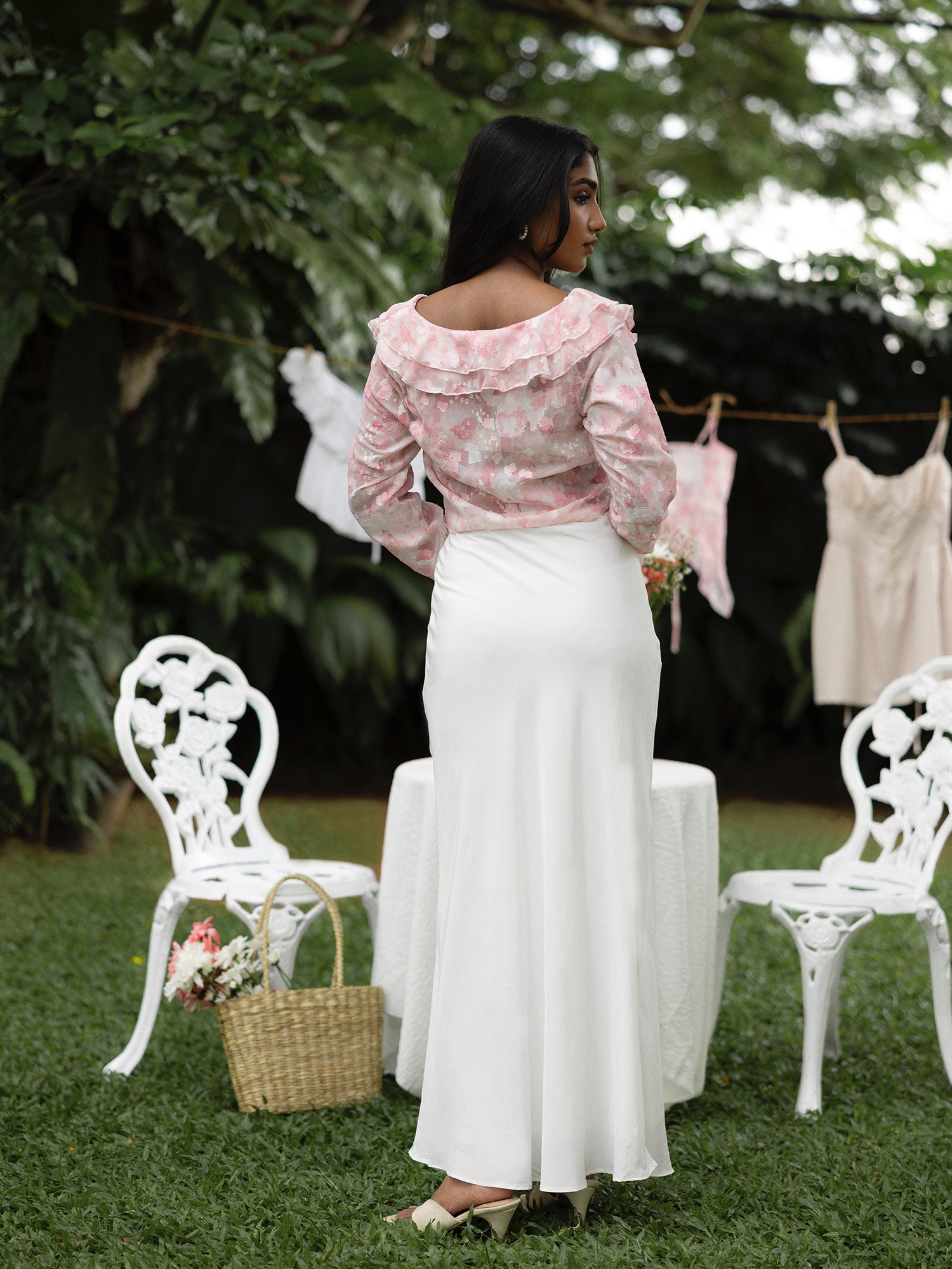 Bias Maxi Skirt