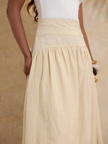 High Waist Maxi Skirt