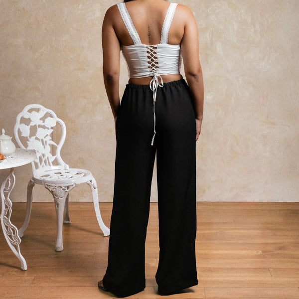 Lace Detailed Corset Top