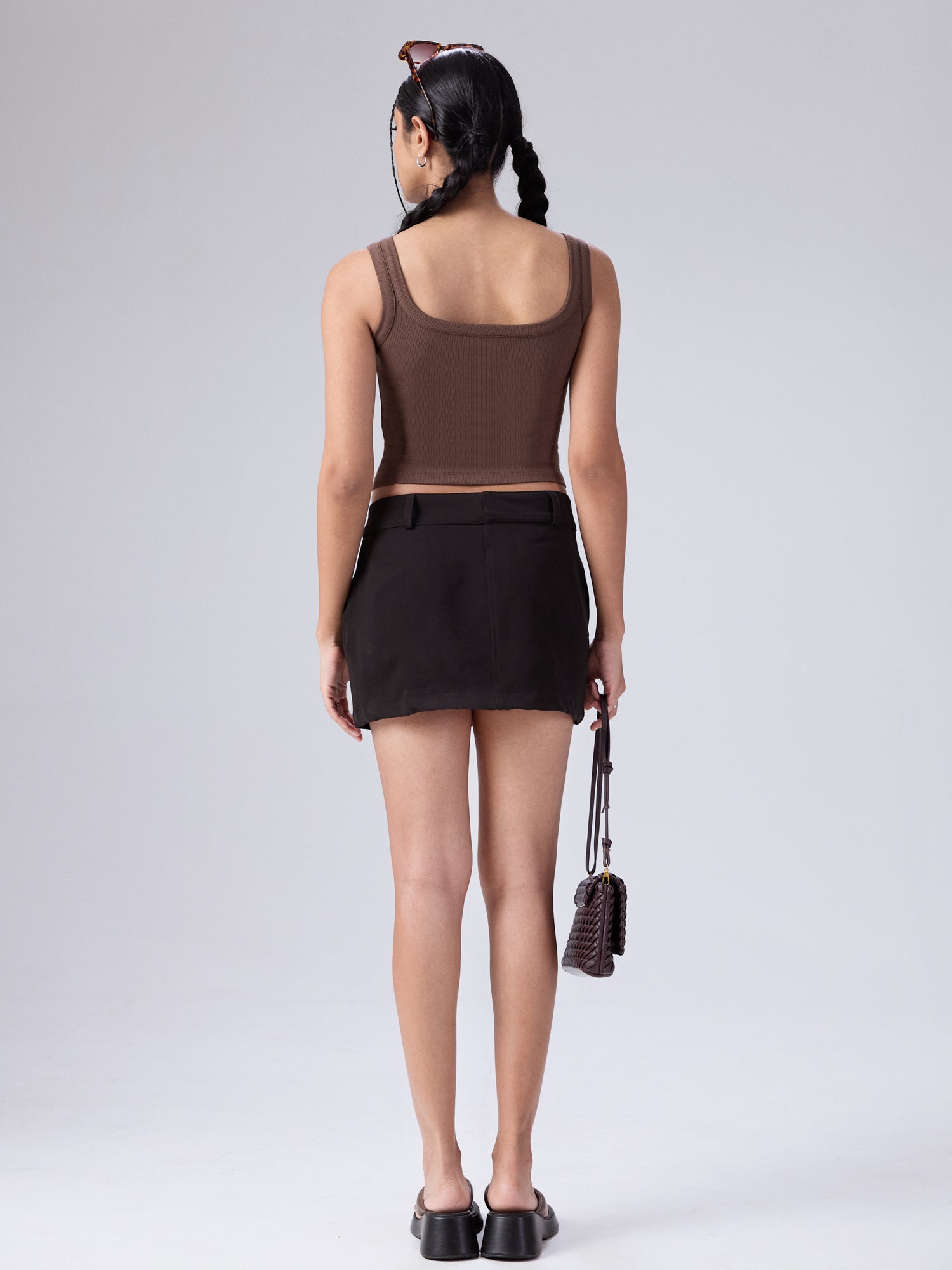 Lucy Scoope Neck Fitted Top