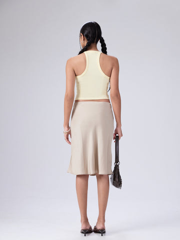 Shae Halter Neck Sleeveless Fitted Top