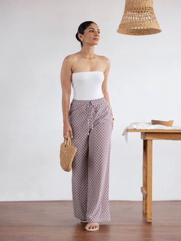 Printed Drawstring Pant