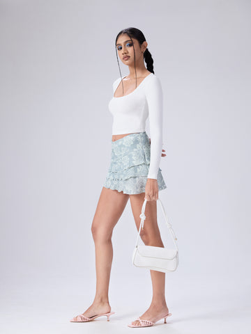 Lora Long Sleeved Fitted Top