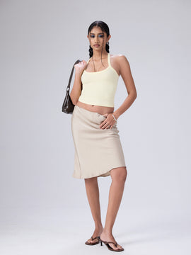 Shae Halter Neck Sleeveless Fitted Top