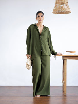 Button Down Long Sleeved Top