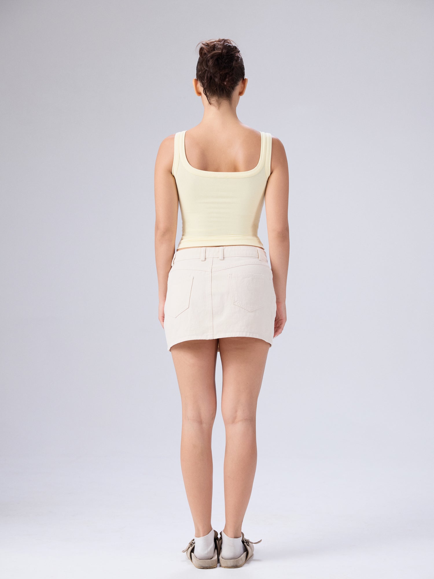 Lucy Scoope Neck Fitted Top