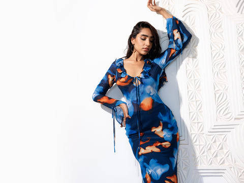 Long Sleeve Maxi Dress