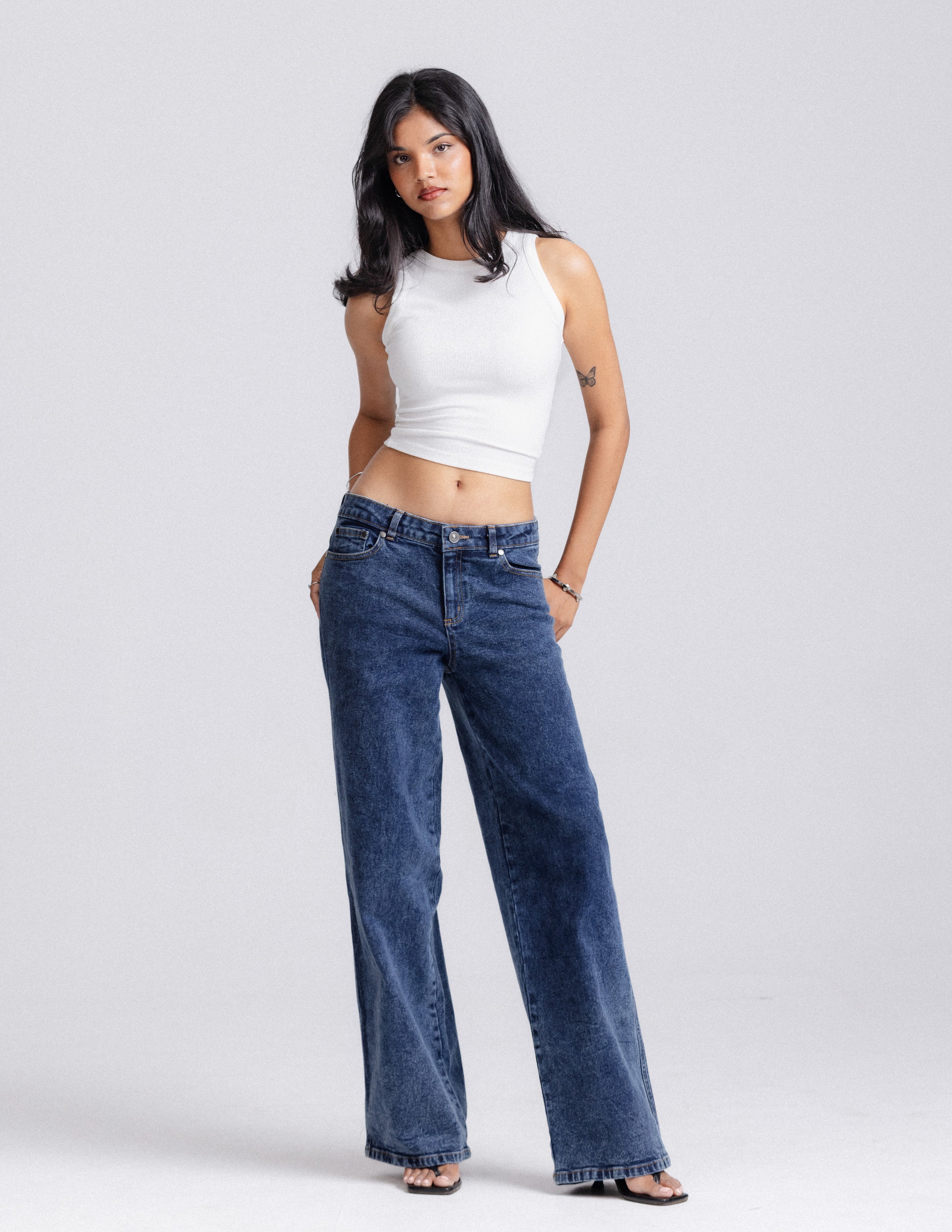 Beck High Neck Sleeveless Fitted Top