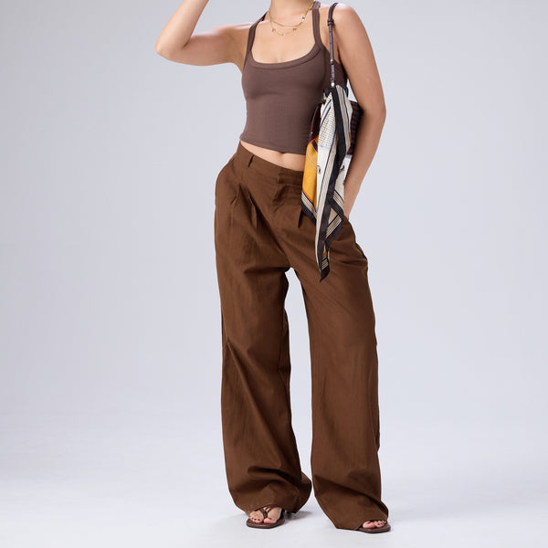 Shae Halter Neck Sleeveless Fitted Top