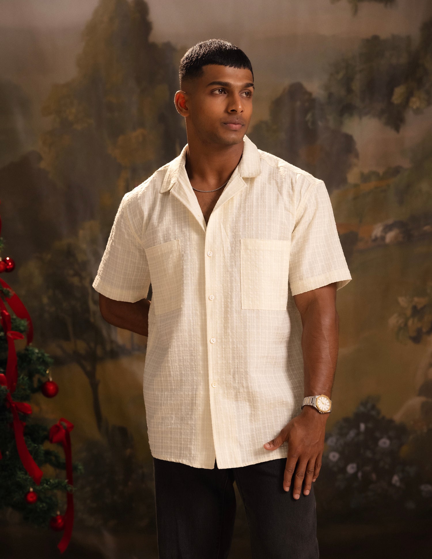 Double chest pocket shirt