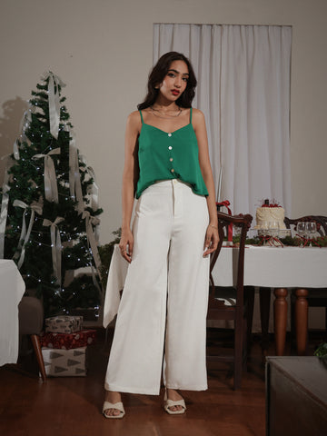 High Waist Wide Leg Pant