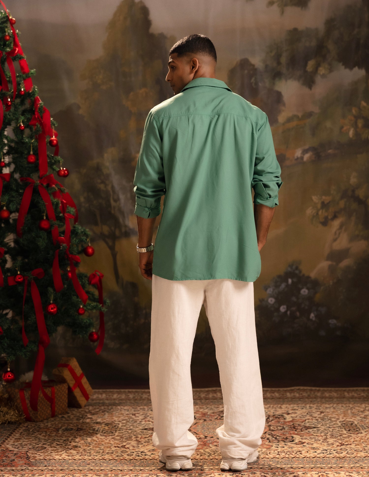 Large chest pocket shirt