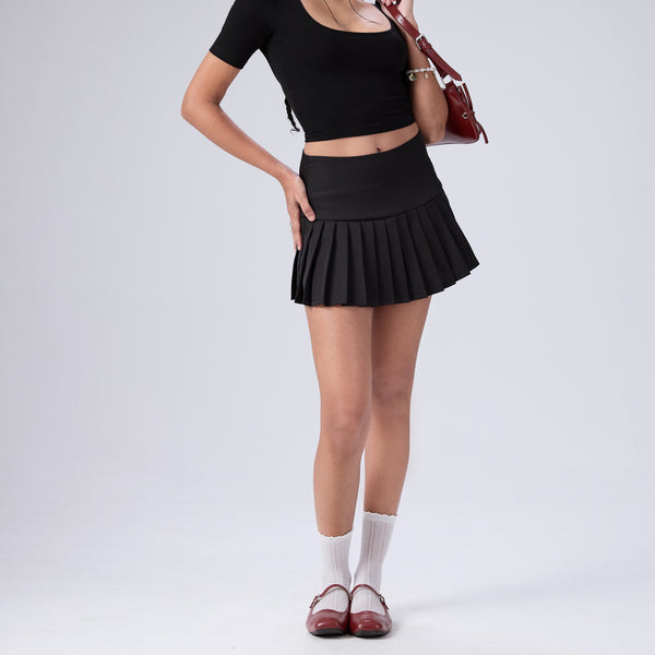 Nora Round Neck Short Sleeved Top