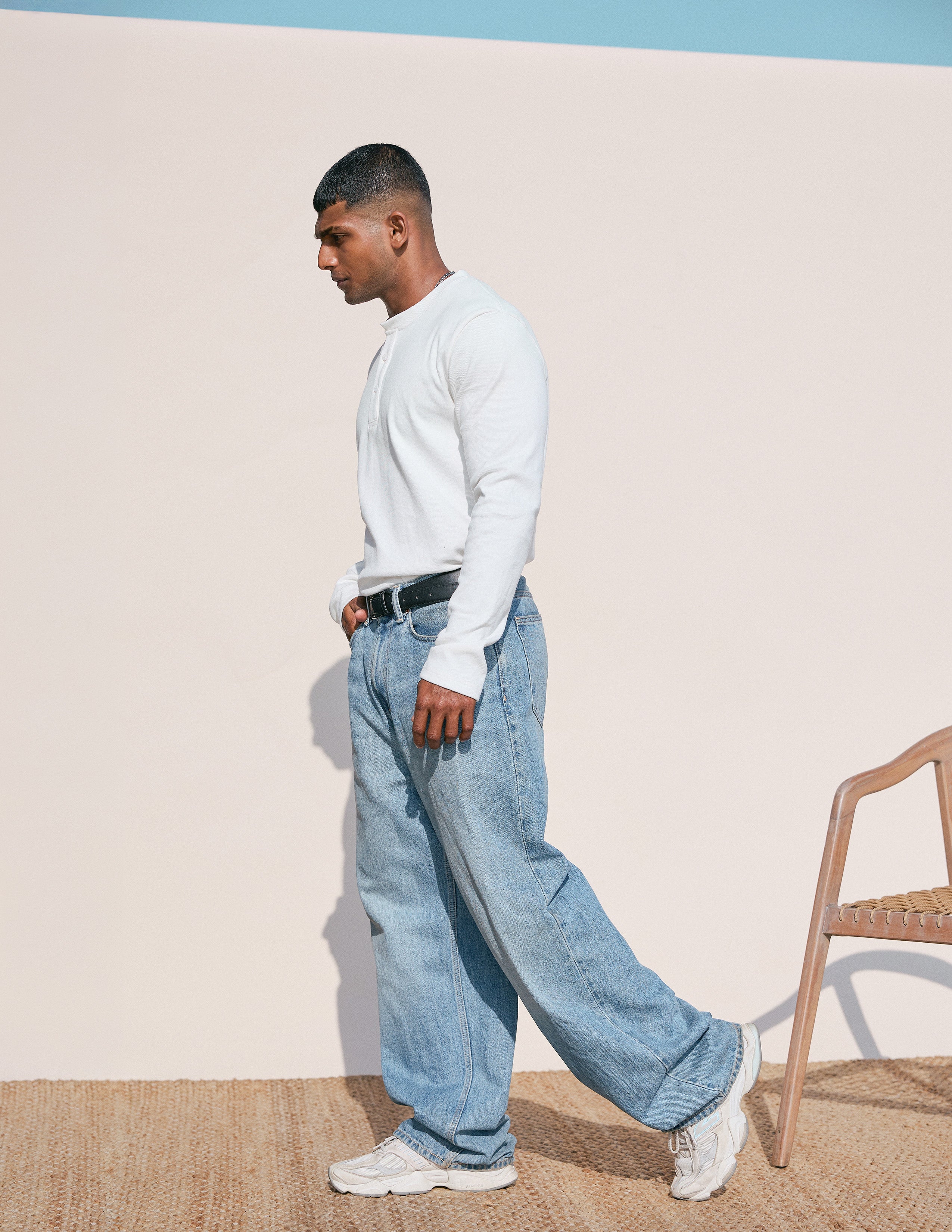 Henely long sleeve shirt