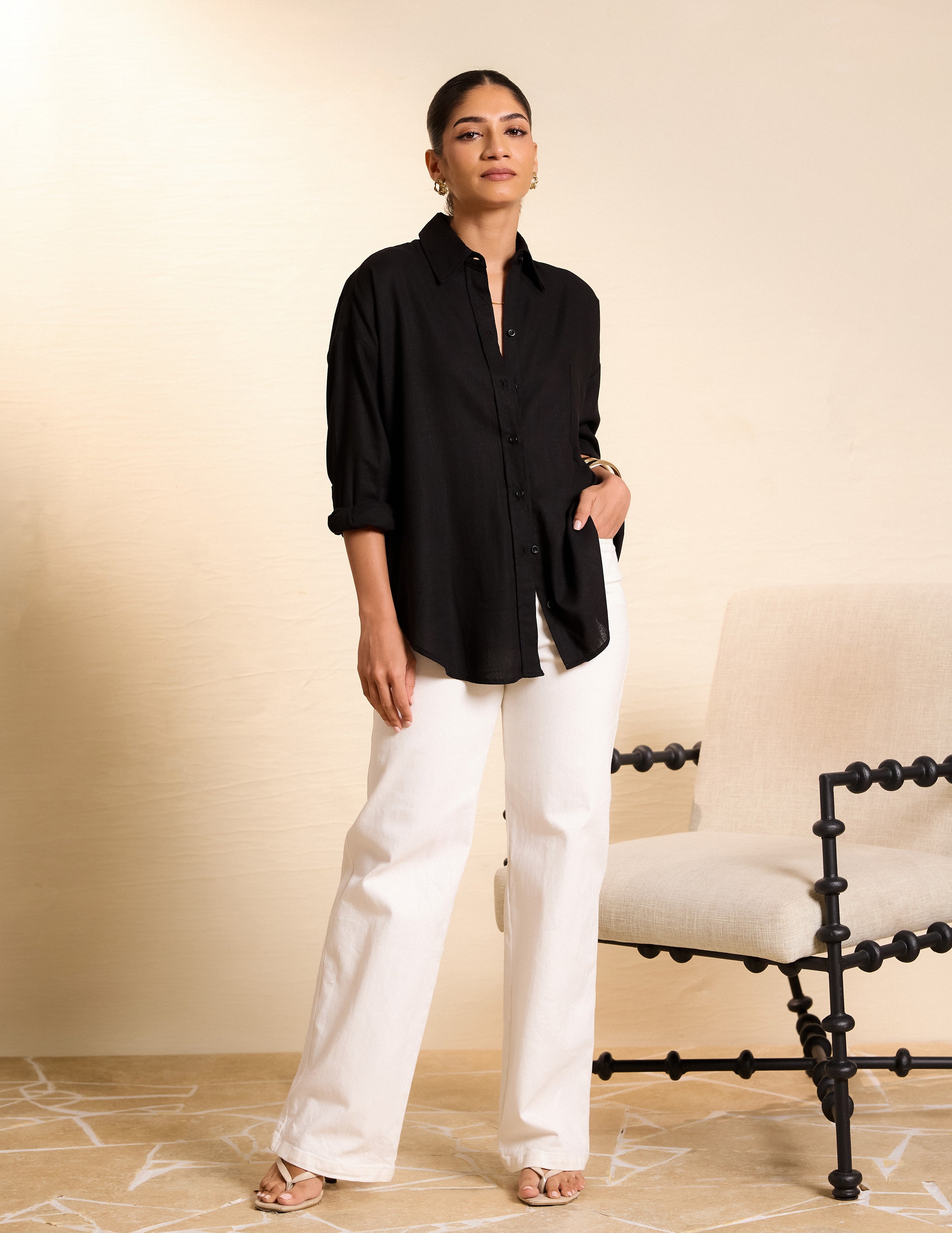 Button Down Oversize Shirt