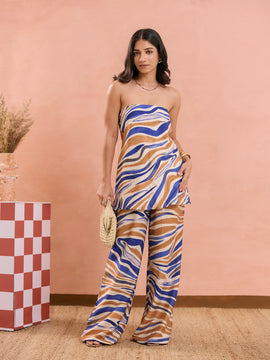 Drawstring Wide Leg Pant