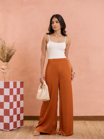 Elasticated Straight Leg Pant