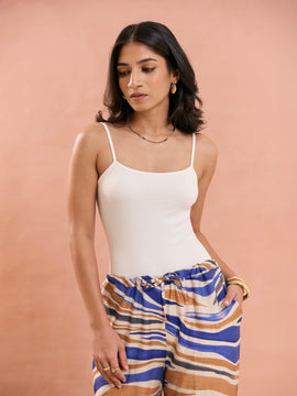 Scoop Neck Detail Bodysuit