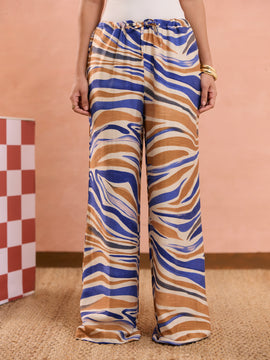 Drawstring Wide Leg Pant