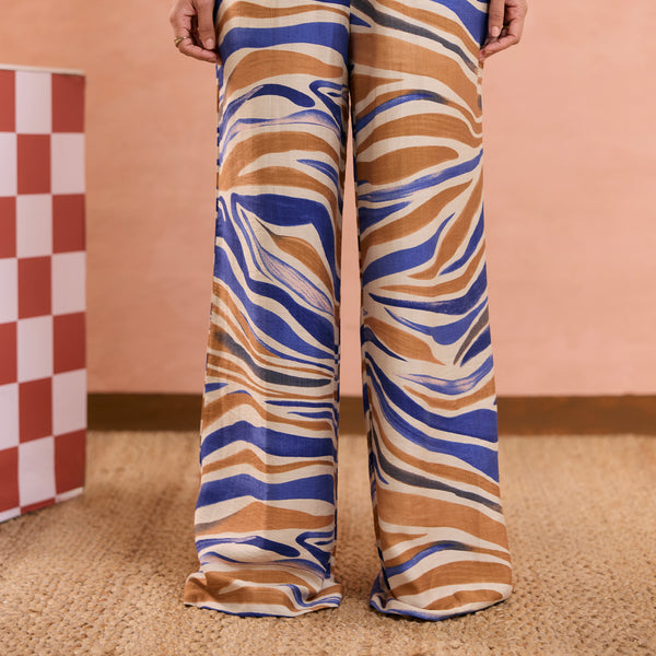 Drawstring Wide Leg Pant