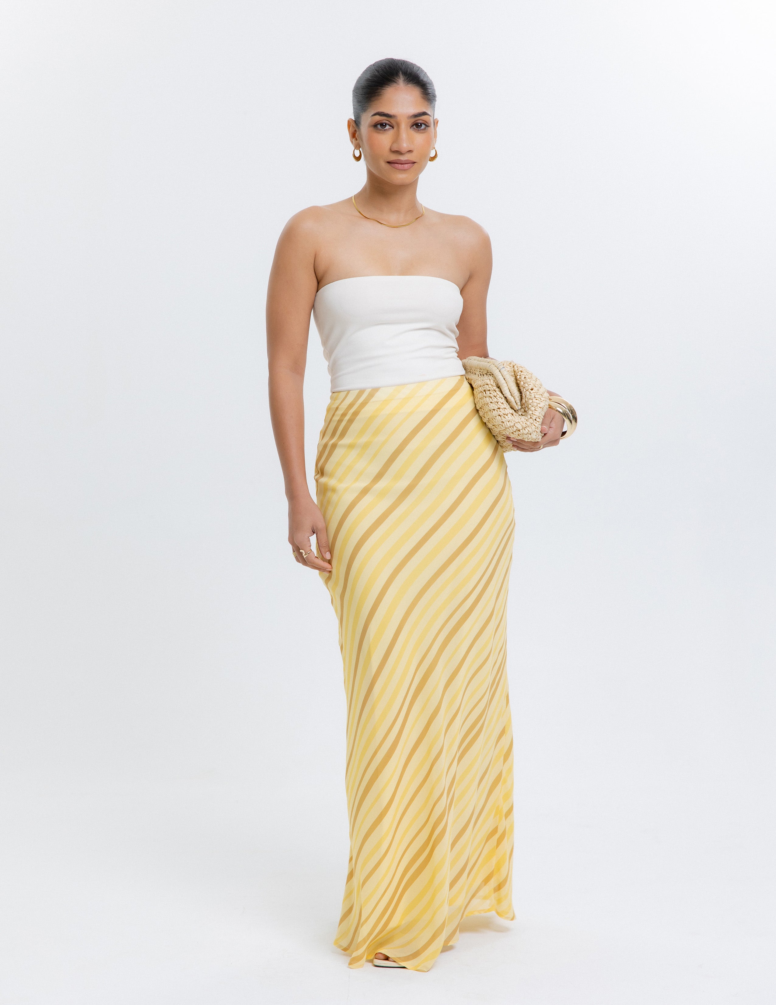 Bias Maxi Skirt