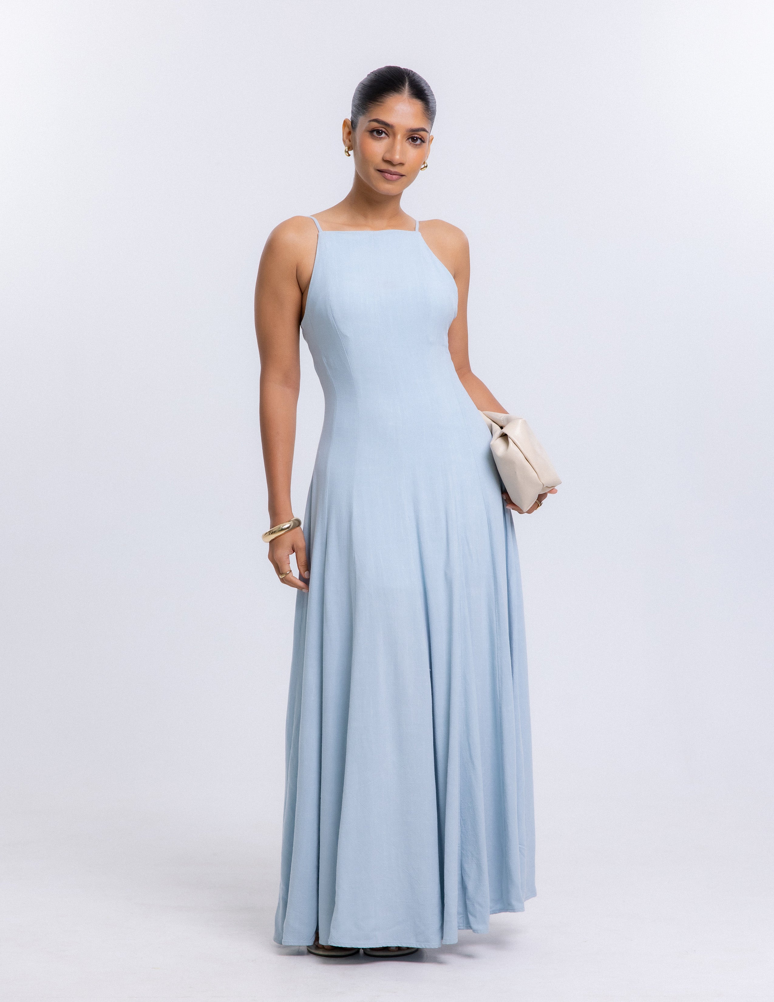 Pannel Detail Maxi Dress