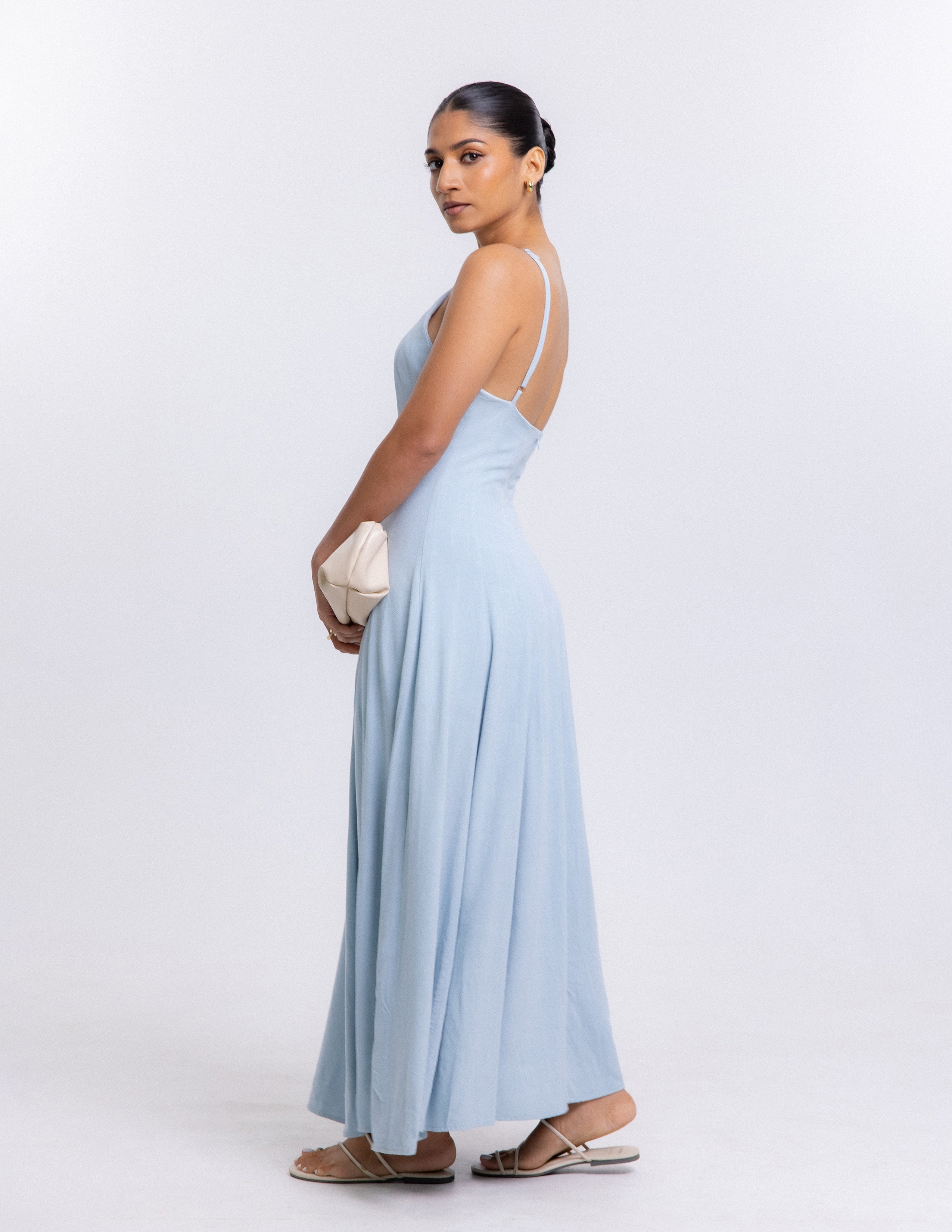 Pannel Detail Maxi Dress