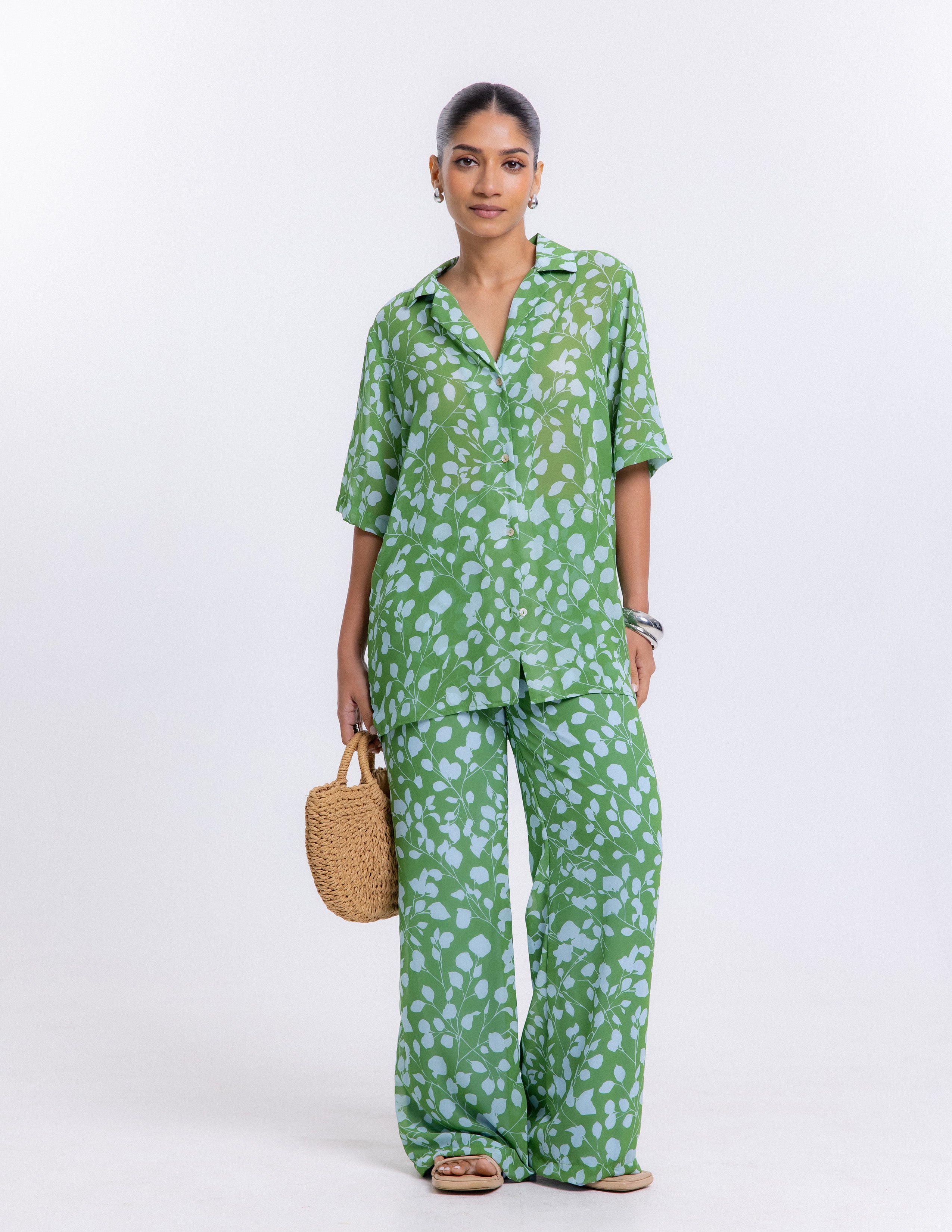 Printed Drawstring Pant