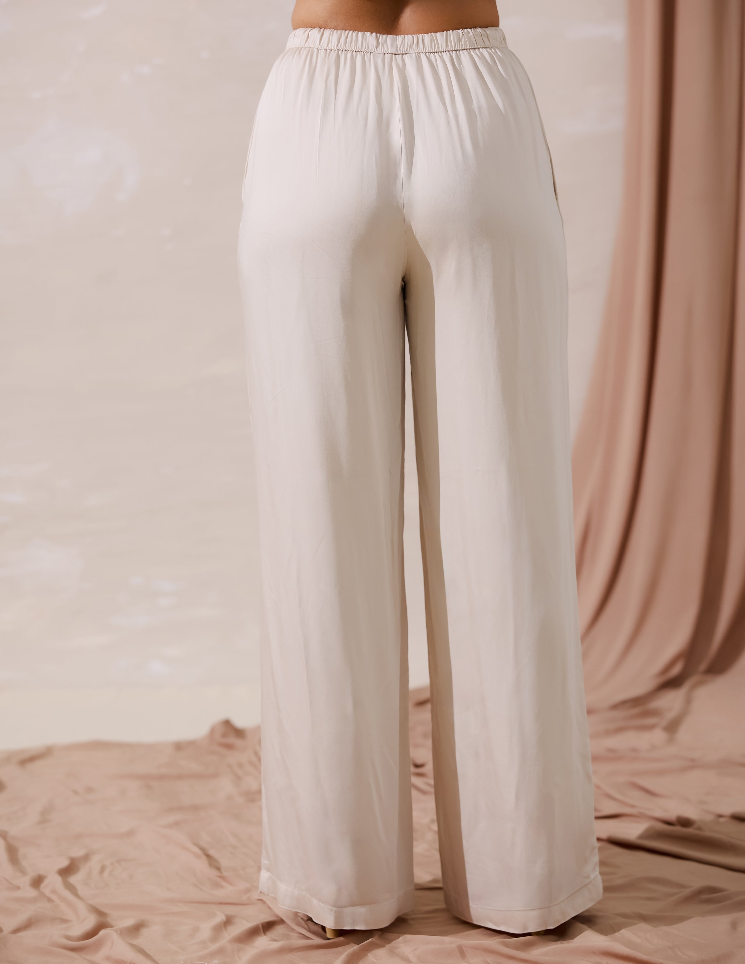 Waist Elasticated Draw String Pant