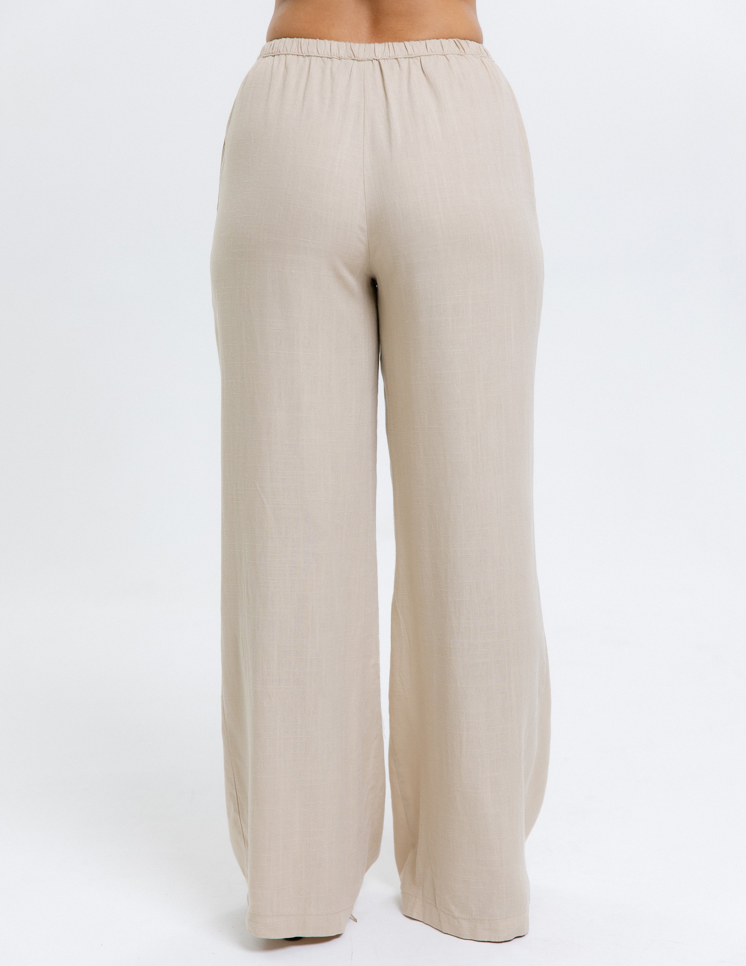 Drawstring Straight Leg Pant