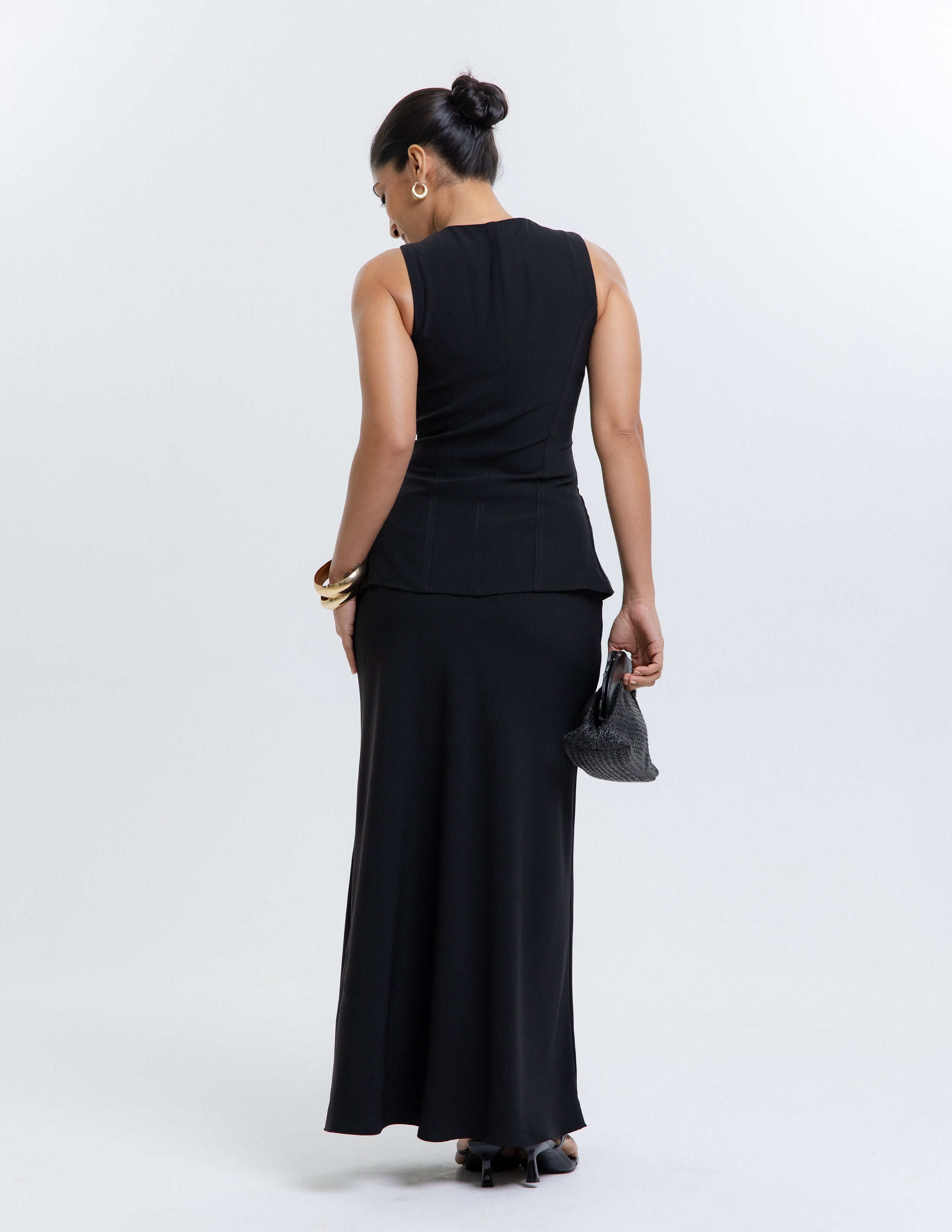 Bias Maxi Skirt