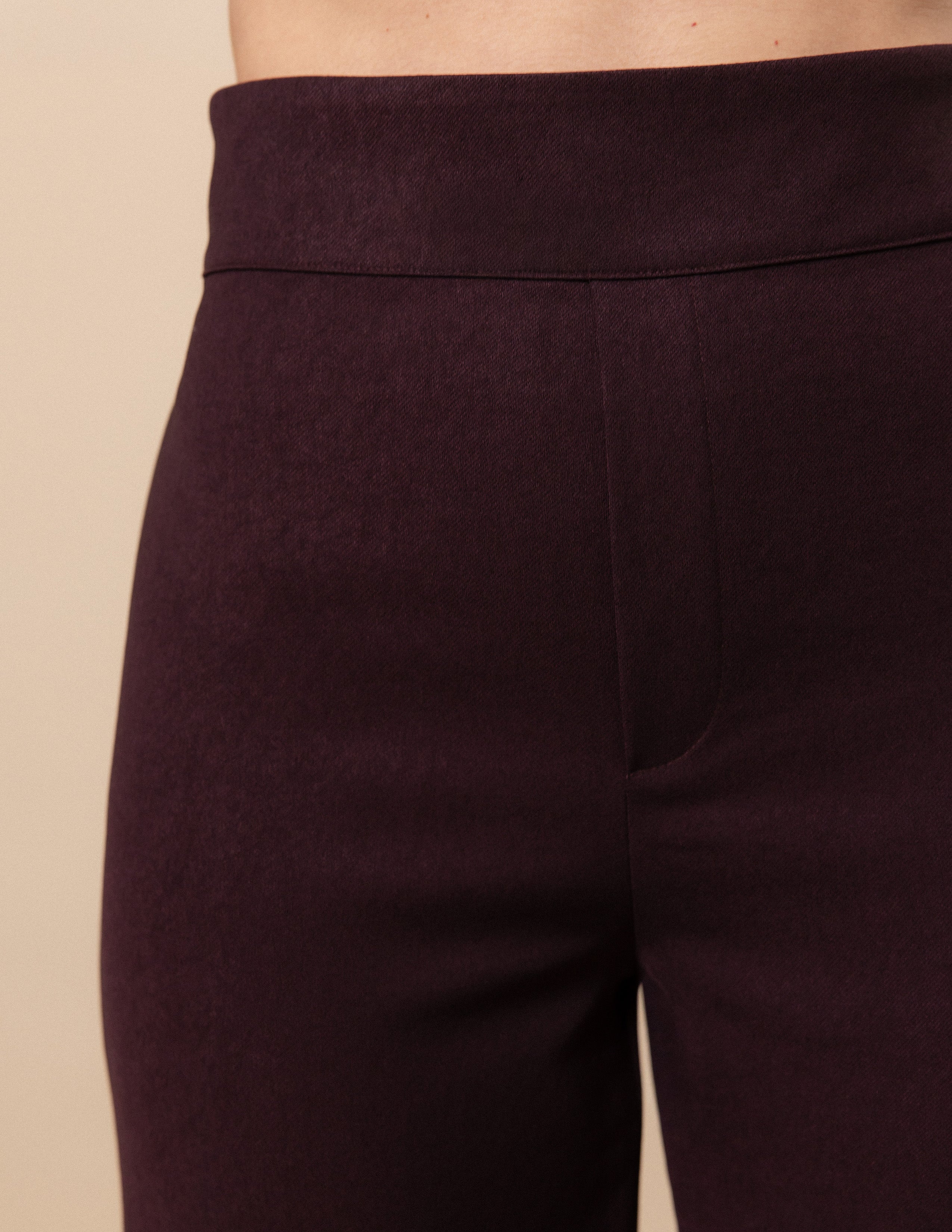 Straight Leg High Waist Pant