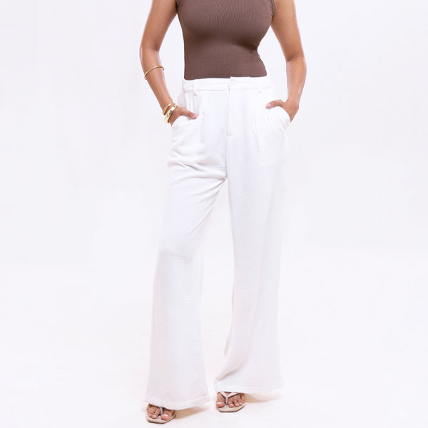 Beck High Neck Sleeveless Crop Top