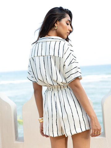 Button Down Romper