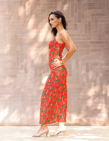 Printed Maxi Dress