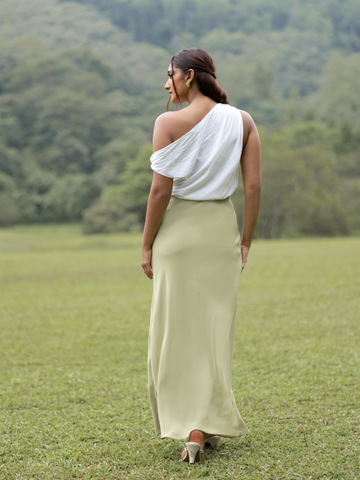 Bias Maxi Skirt